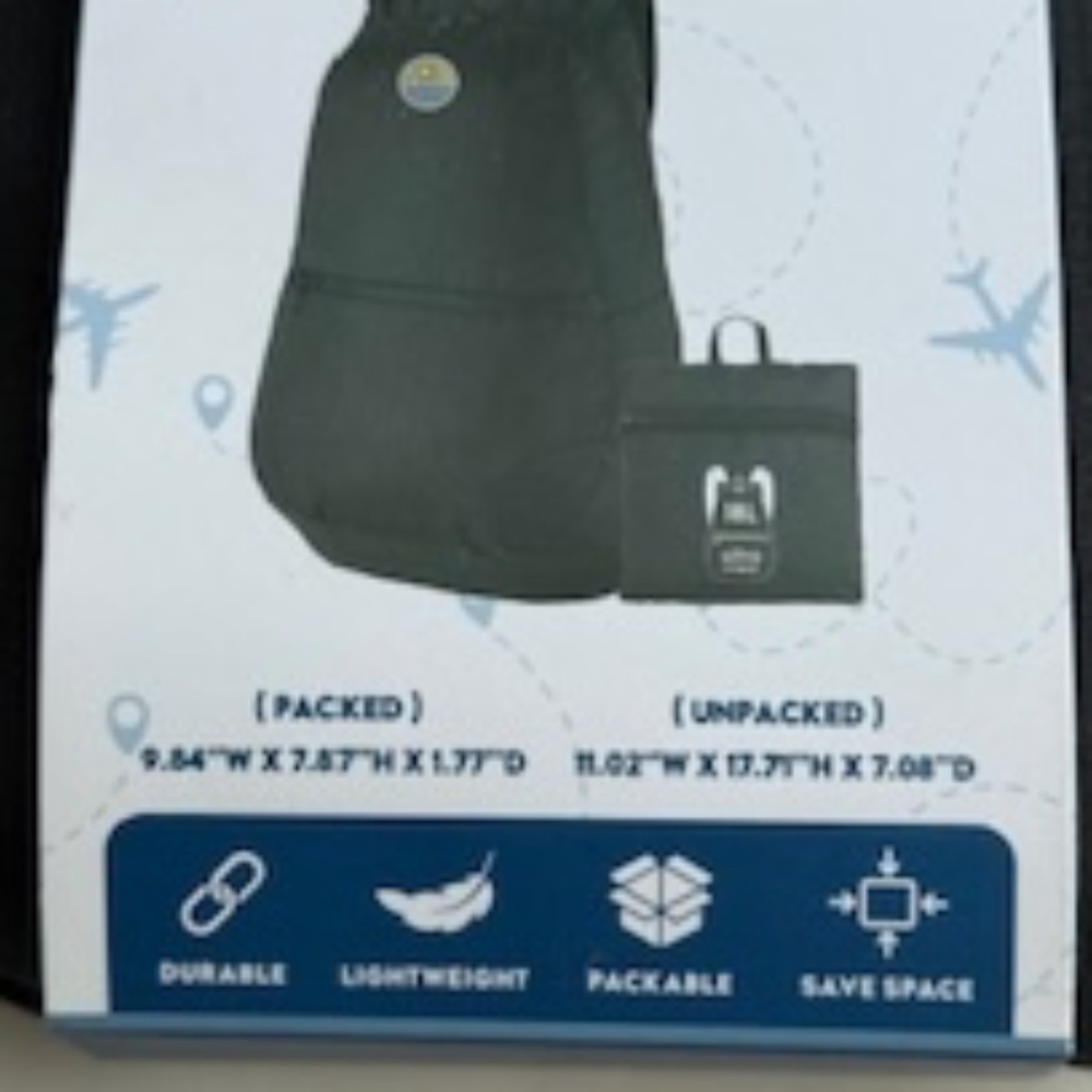 Life Is Good Packable Backpack *NEW* - Picture 3 of 7